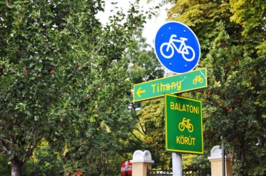 Cyklistická stezka kolem Balatonu
